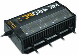 Minn Kota MK 460 PC Precision On-Board 4-Bank Charger, 15-Am